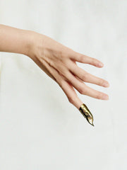 Index and ring finger