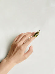 Index and ring finger